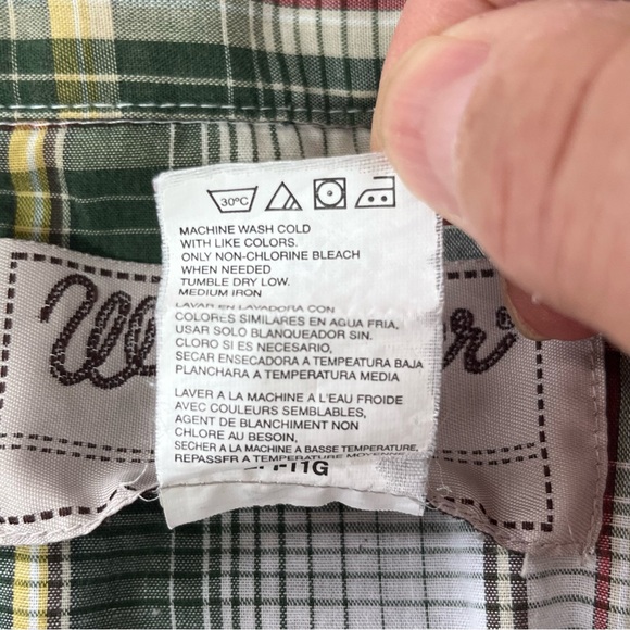 Wrangler Wrancher Men’s Long Sleeve Snap Closure Western Shirt Size XL - Picture 4 of 7